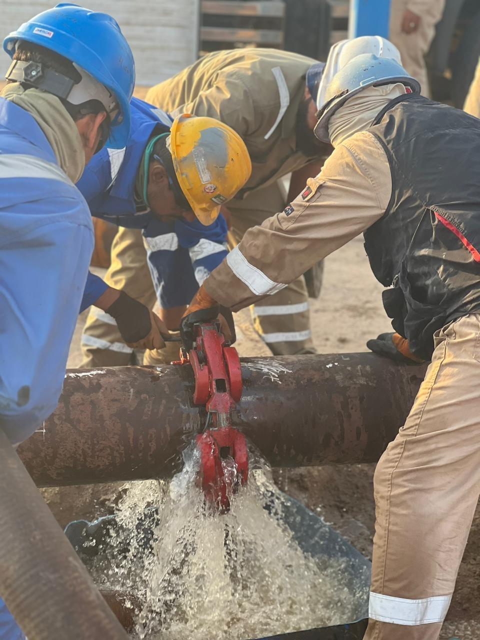 قطع الأنابيب على البارد