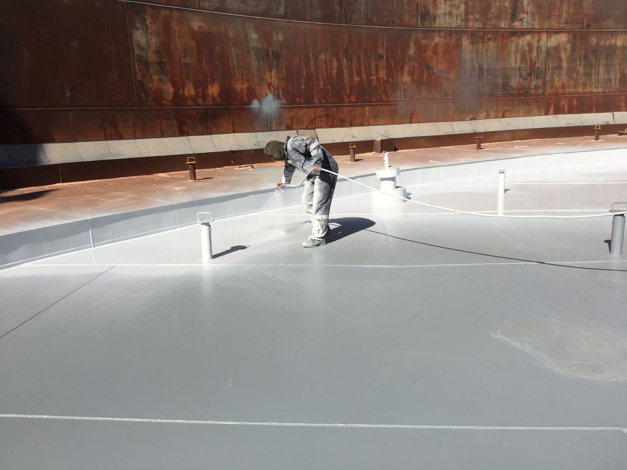 Oil Storage Tank Rehabilitation project work