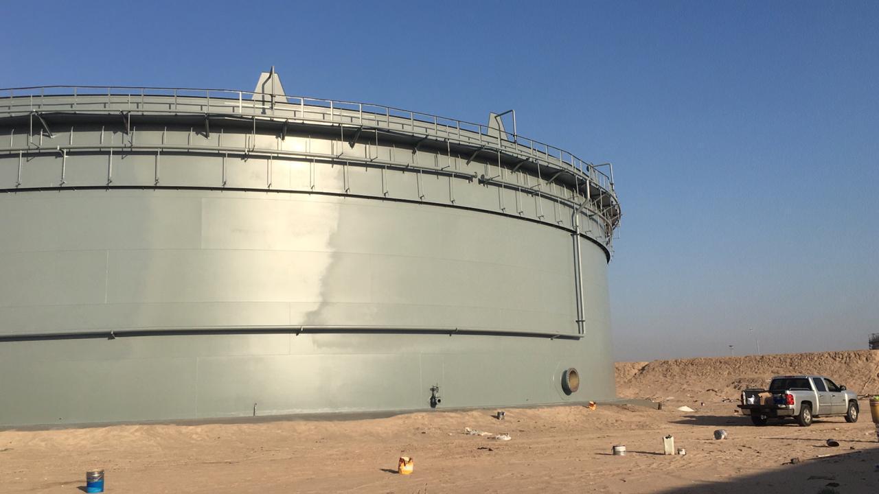 Oil Storage Tank Rehabilitation project work