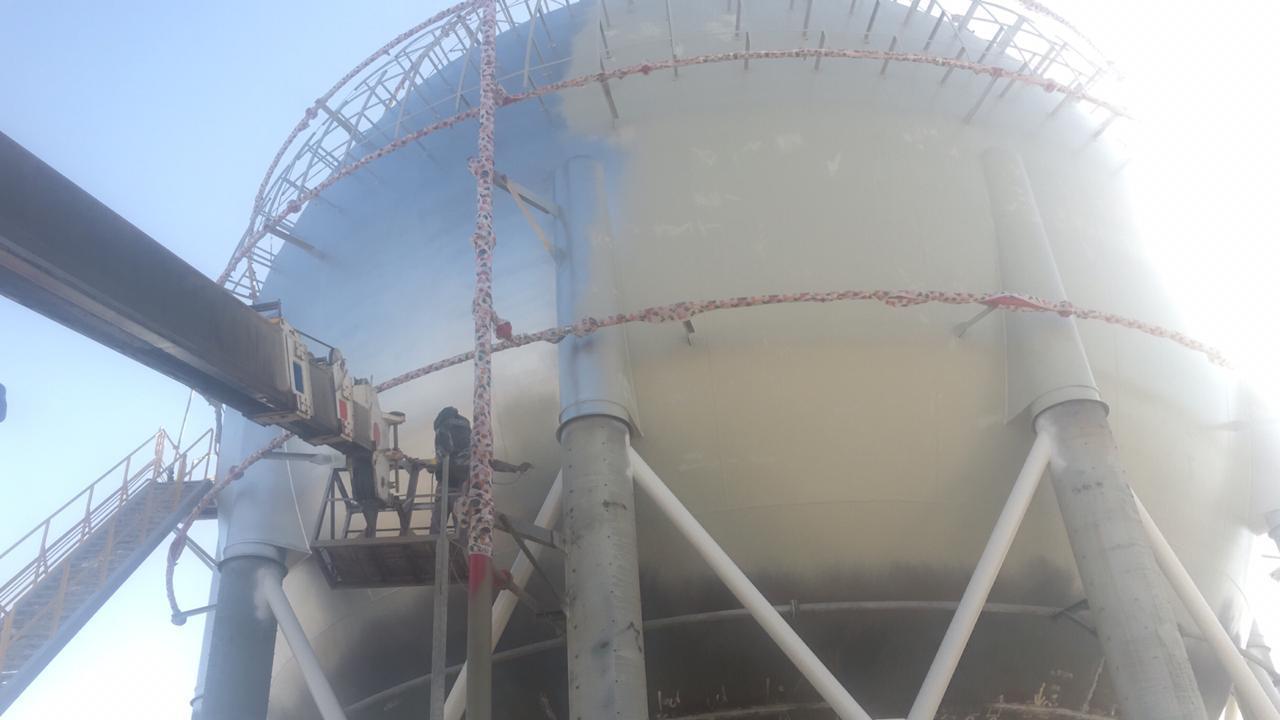 Oil Storage Tank Rehabilitation project work