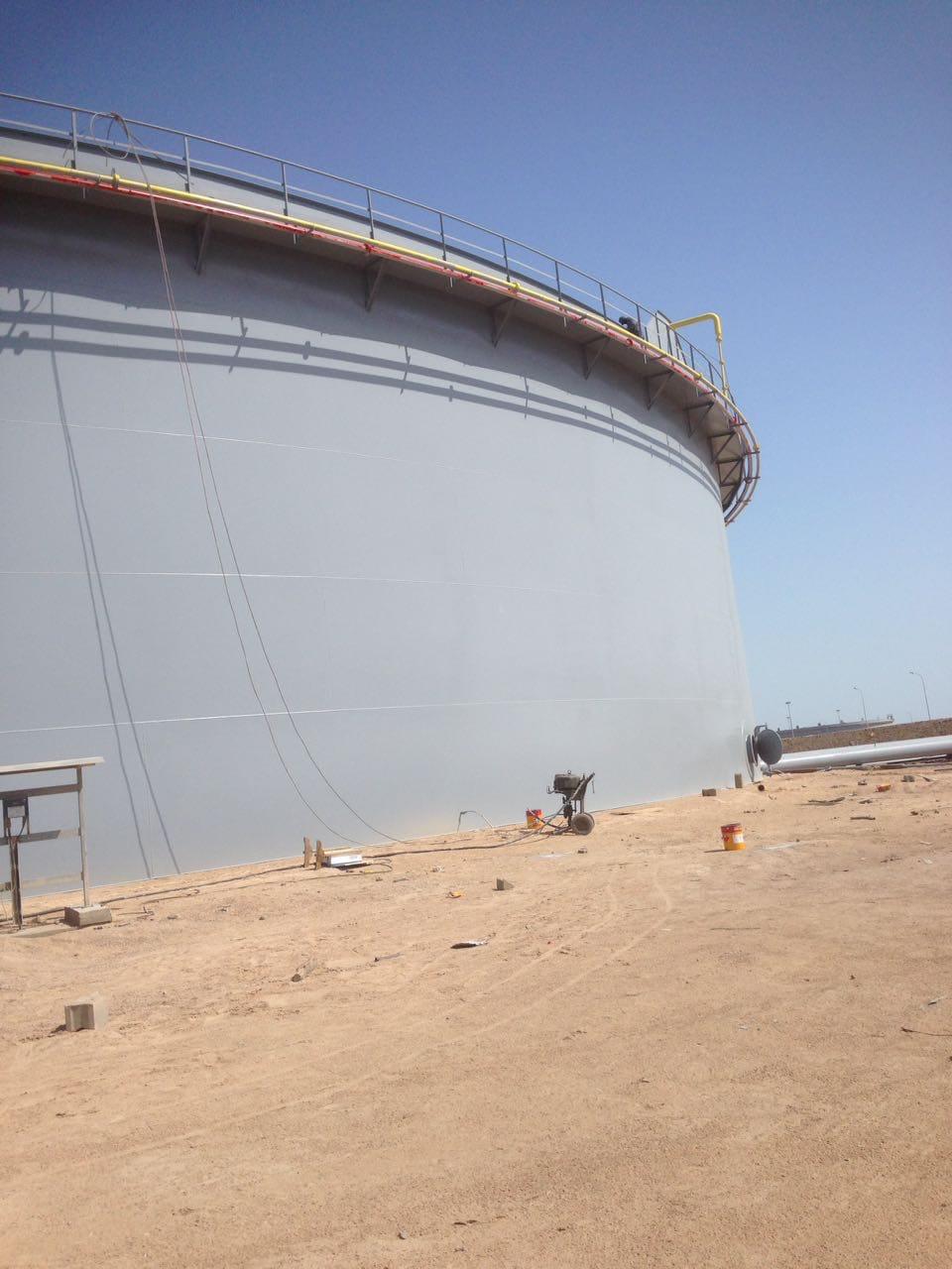 Oil Storage Tank Rehabilitation project work