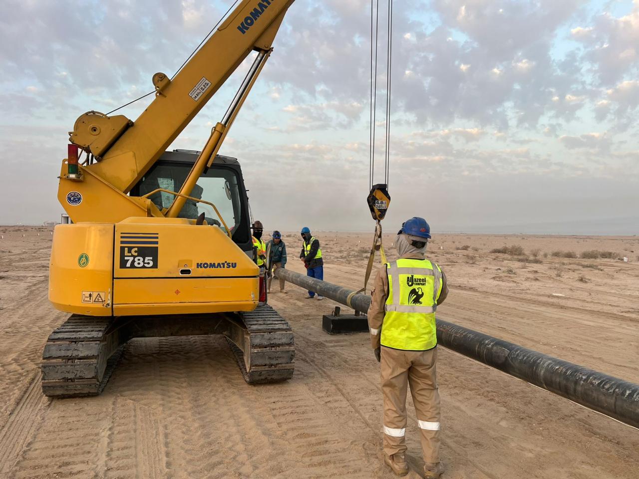 Pipeline Construction project work