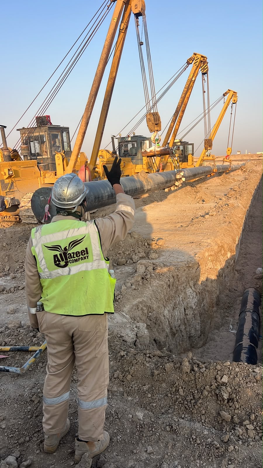 Pipeline Construction project work